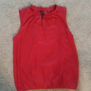 41 Hawthorn Mabilia tie neck detail blouse red